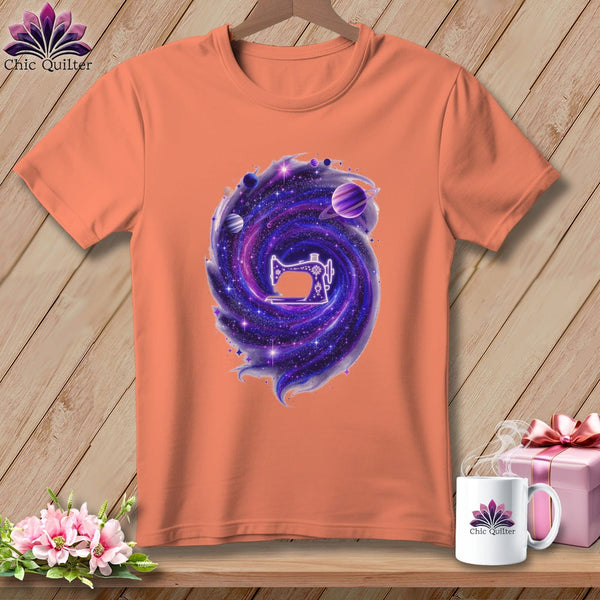 MyDesigns Physical Item S / Heather Sunset Galaxy Stitcher ~ Relaxed Fit Tee