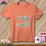 MyDesigns Physical Item S / Heather Sunset Garden Stitcher ~ Relaxed Fit Tee