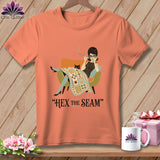 MyDesigns Physical Item S / Heather Sunset Hex The Seam ~ Relaxed Fit Tee