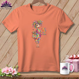 MyDesigns Physical Item S / Heather Sunset Llama Fashion ~ Relaxed Fit Tee