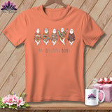 MyDesigns Physical Item S / Heather Sunset My Quilting Boos ~ Relaxed Fit Tee