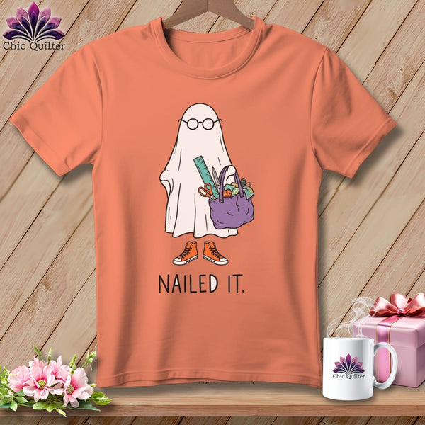 MyDesigns Physical Item S / Heather Sunset Nailed It. ~ Relaxed Fit Tee