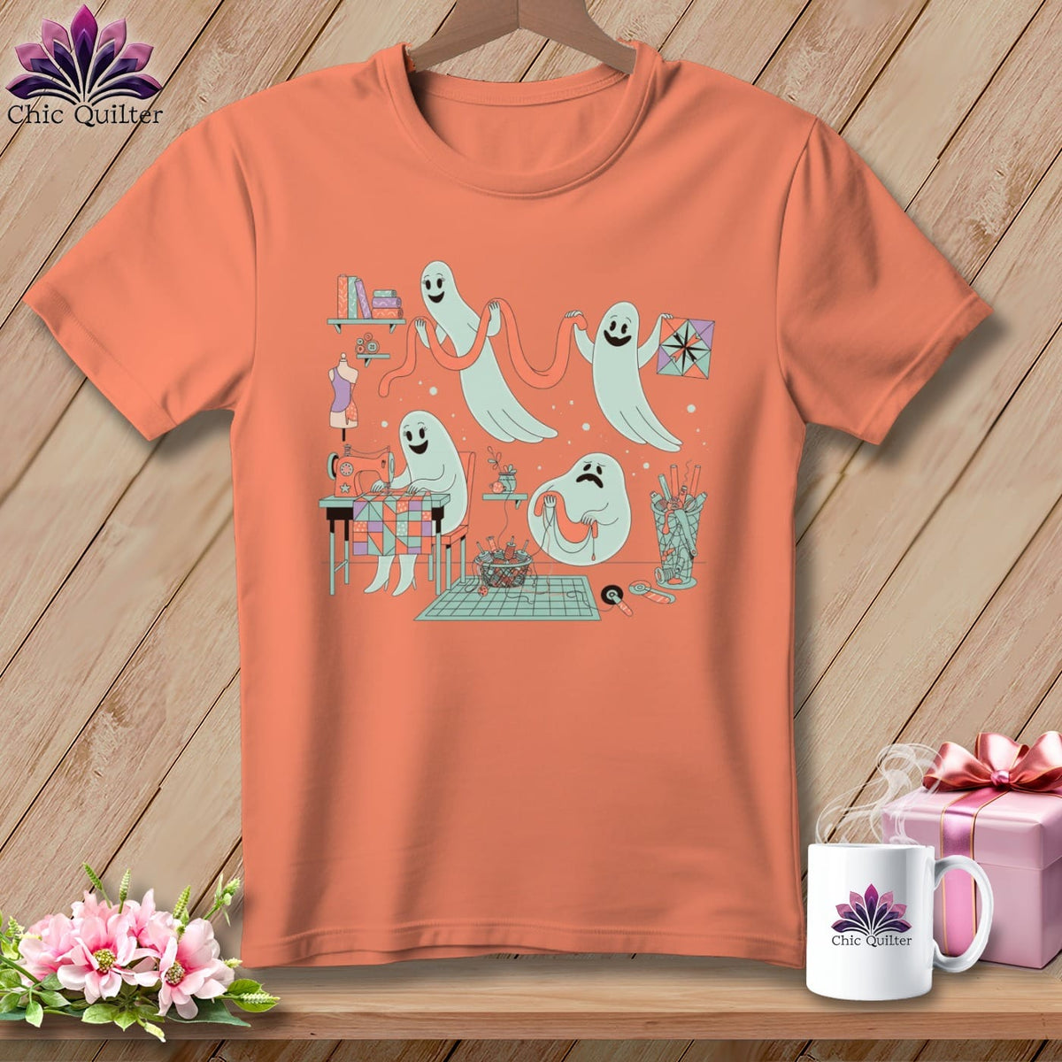 MyDesigns Physical Item S / Heather Sunset Night Shift ~ Star Block ~ Relaxed Fit Tee