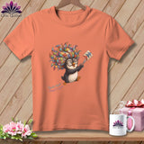 MyDesigns Physical Item S / Heather Sunset Penny's Flying Geese Chase ~ Relaxed Fit Tee