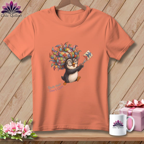 MyDesigns Physical Item S / Heather Sunset Penny's Flying Geese Chase ~ Relaxed Fit Tee