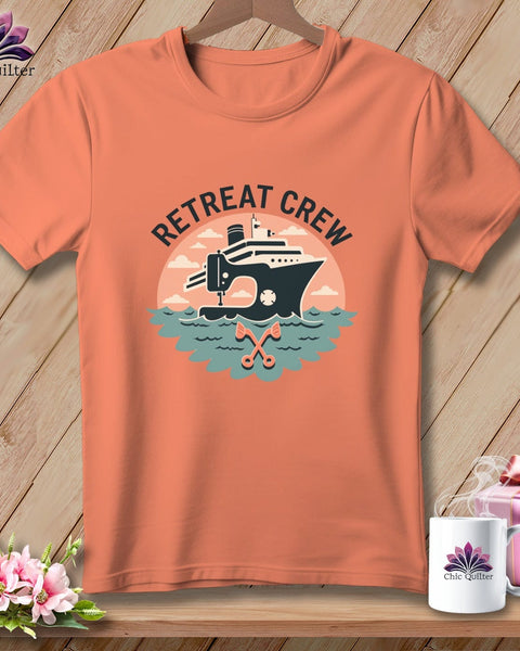 MyDesigns Physical Item S / Heather Sunset Retreat Crew ~ Relaxed Fit Tee