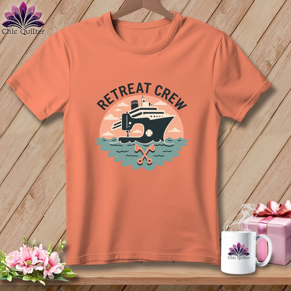MyDesigns Physical Item S / Heather Sunset Retreat Crew ~ Relaxed Fit Tee