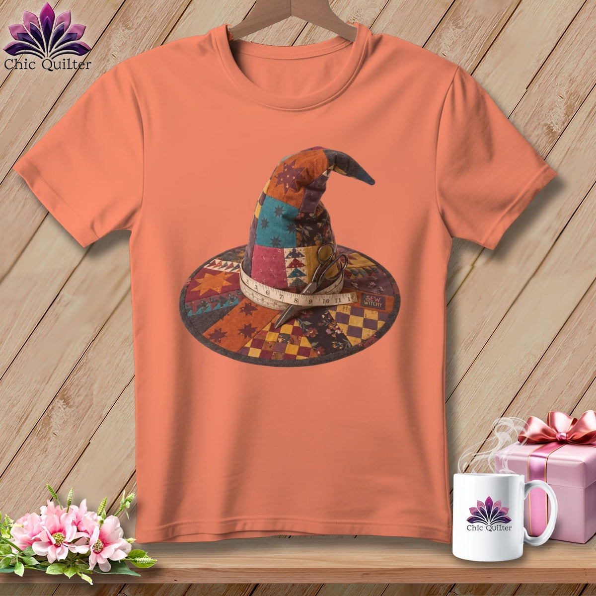 MyDesigns Physical Item S / Heather Sunset Sew Witchy ~ Relaxed Fit Tee