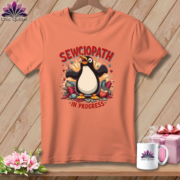 MyDesigns Physical Item S / Heather Sunset Sewciopath ~ Relaxed Fit Tee