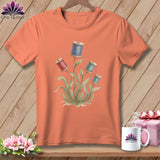 MyDesigns Physical Item S / Heather Sunset Spool Blooms ~ Relaxed Fit Tee