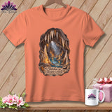 MyDesigns Physical Item S / Heather Sunset Stitchin' in Carlsbad Canyon National Park ~ Relaxed Fit Tee