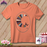 MyDesigns Physical Item S / Heather Sunset Stitching the Moon ~ Relaxed Fit Tee