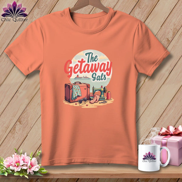 MyDesigns Physical Item S / Heather Sunset The Getaway Gals ~ Relaxed Fit Tee