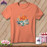 MyDesigns Physical Item S / Heather Sunset The Peaceful Piecer ~ Relaxed Fit Tee