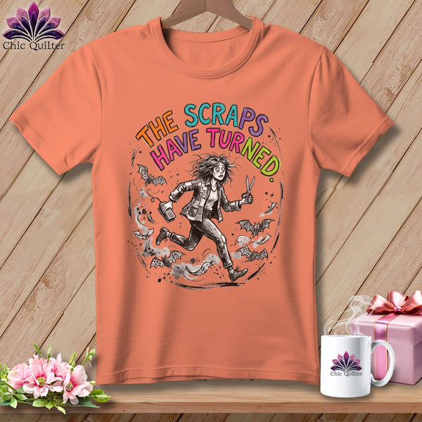 MyDesigns Physical Item S / Heather Sunset The Scraps Have Turned. ~ Relaxed Fit Tee