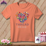 MyDesigns Physical Item S / Heather Sunset Thread Head ~ Relaxed Fit Tee