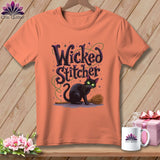 MyDesigns Physical Item S / Heather Sunset Wicked Stitcher ~ Relaxed Fit Tee