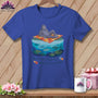 MyDesigns Physical Item S / Heather True Royal Big Foot: "Yes" ~ Relaxed Fit Tee