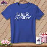 MyDesigns Physical Item S / Heather True Royal Fabric & Coffee ~ Relaxed Fit Tee