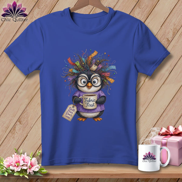 MyDesigns Physical Item S / Heather True Royal Fabric First, Everything Else Later ~ Relaxed Fit Tee