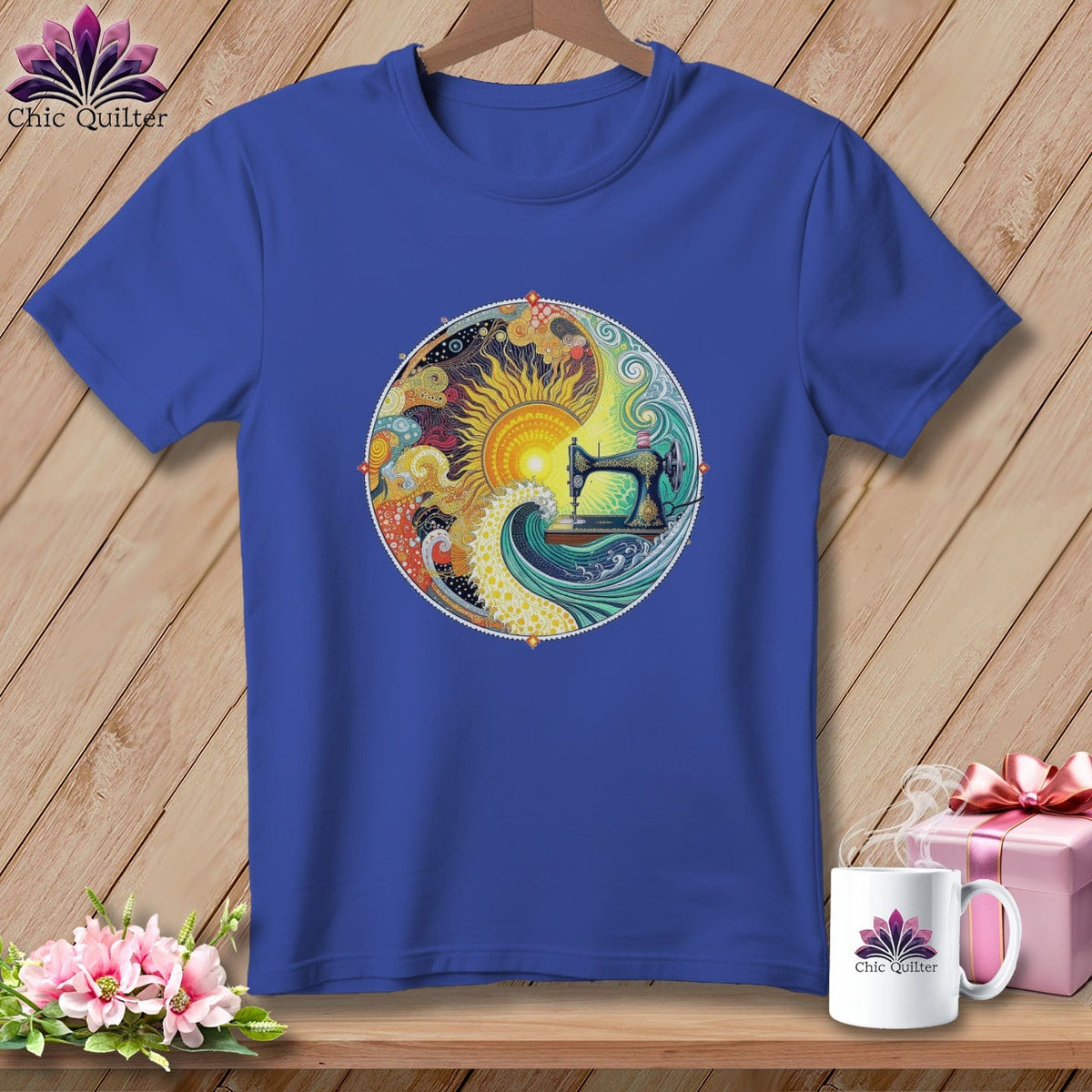 MyDesigns Physical Item S / Heather True Royal Fabric Universe ~ Relaxed Fit Tee