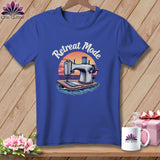 MyDesigns Physical Item S / Heather True Royal Floating Retreat ~ Relaxed Fit Tee
