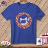 MyDesigns Physical Item S / Heather True Royal Harvest Quilter Whirl ~ Relaxed Fit Tee