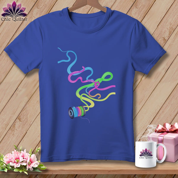 MyDesigns Physical Item S / Heather True Royal I'm Totally Unravelled ~ Relaxed Fit Tee