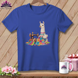 MyDesigns Physical Item S / Heather True Royal LaMama is Stitching - Back Off! ~ Relaxed Fit Tee