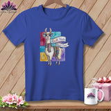 MyDesigns Physical Item S / Heather True Royal Patchwork Royalty ~ Relaxed Fit Tee