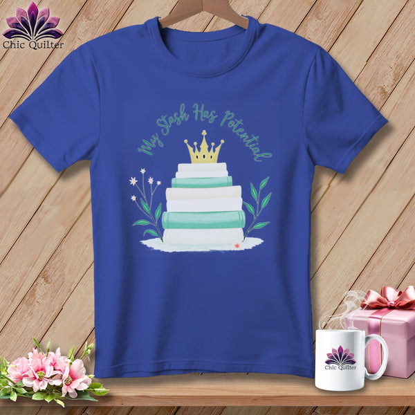 MyDesigns Physical Item S / Heather True Royal Potential ~ Relaxed Fit Tee