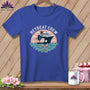 MyDesigns Physical Item S / Heather True Royal Retreat Crew ~ Relaxed Fit Tee