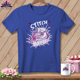 MyDesigns Physical Item S / Heather True Royal Stitch Slapped ~ Relaxed Fit Tee