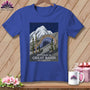 MyDesigns Physical Item S / Heather True Royal Stitchin' in Great Basin National Park ~ Relaxed Fit Tee