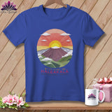 MyDesigns Physical Item S / Heather True Royal Stitchin' in Haleakalā National Park ~ Relaxed Fit Tee