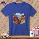 MyDesigns Physical Item S / Heather True Royal Stitchin' in Kings Canyon National Park ~ Relaxed Fit Tee
