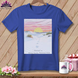 MyDesigns Physical Item S / Heather True Royal Stitchin' in White Sands National Park ~ Relaxed Fit Tee