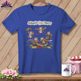MyDesigns Physical Item S / Heather True Royal SupberB Owl Party Win ~ Relaxed Fit Tee
