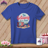 MyDesigns Physical Item S / Heather True Royal The Getaway Gals ~ Relaxed Fit Tee