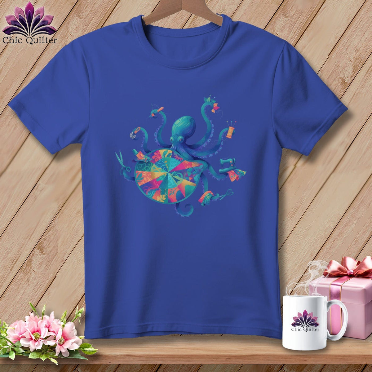 MyDesigns Physical Item S / Heather True Royal Type A Multi-Tasker ~ Relaxed Fit Tee