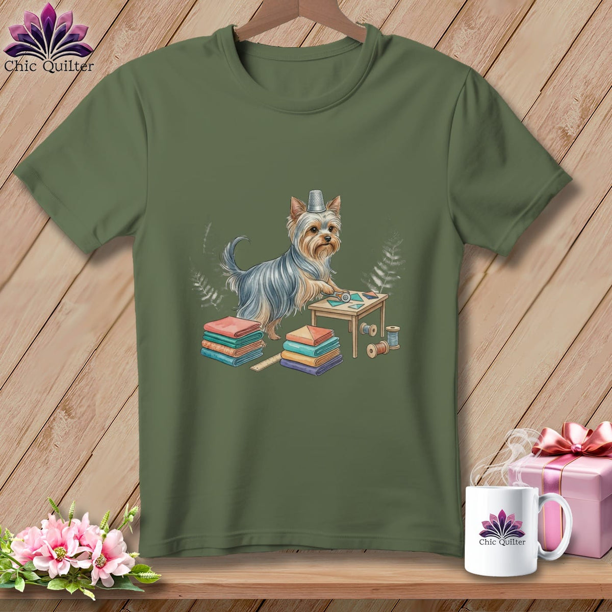 MyDesigns Physical Item S / Hemp Bitsy Fussycut ~ Premium Tee