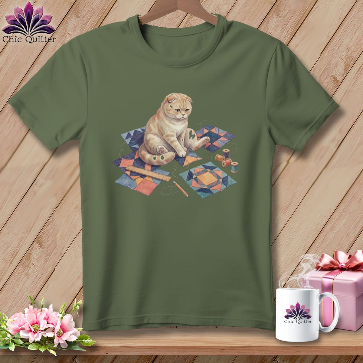 MyDesigns Physical Item S / Hemp Bonnie Tartanpleat ~ Premium Tee