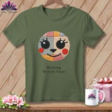 MyDesigns Physical Item S / Hemp Cheeky - Resting Stitch Face ~ Premium Tee