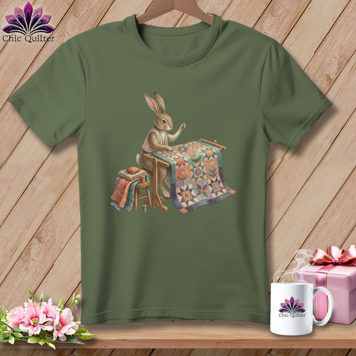 MyDesigns Physical Item S / Hemp Clover Cottontail ~ Premium Tee