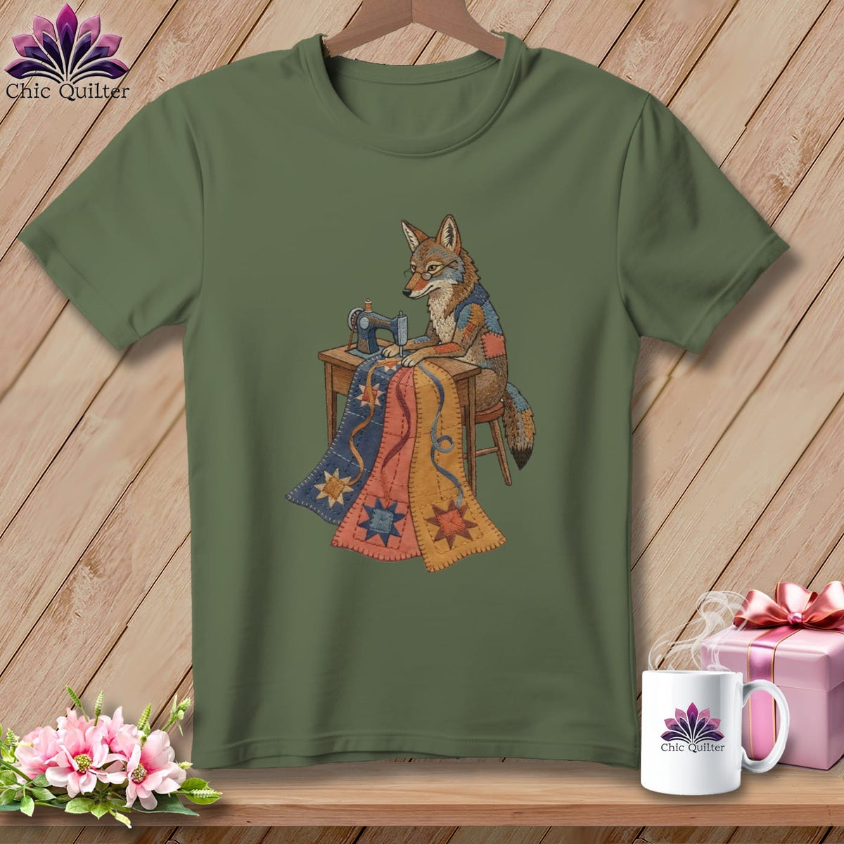 MyDesigns Physical Item S / Hemp Crescent Overhead Sewing ~ Premium Tee
