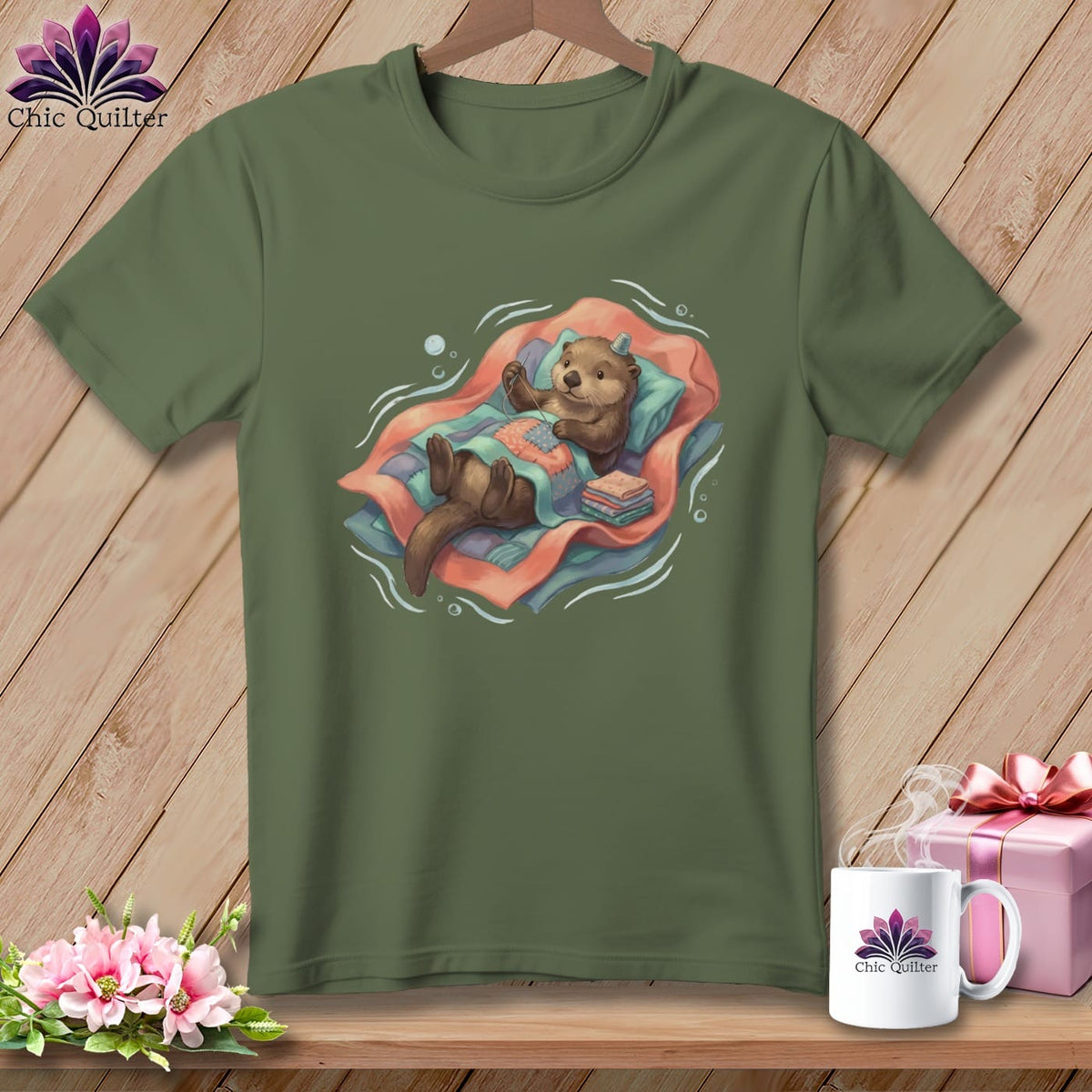 MyDesigns Physical Item S / Hemp Floating While Stitching ~ Premium Tee