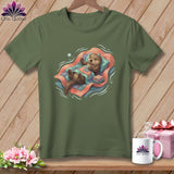 MyDesigns Physical Item S / Hemp Floating While Stitching ~ Premium Tee