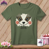 MyDesigns Physical Item S / Hemp Patchwork Cheek - Resting Stitch Face ~ Premium Tee
