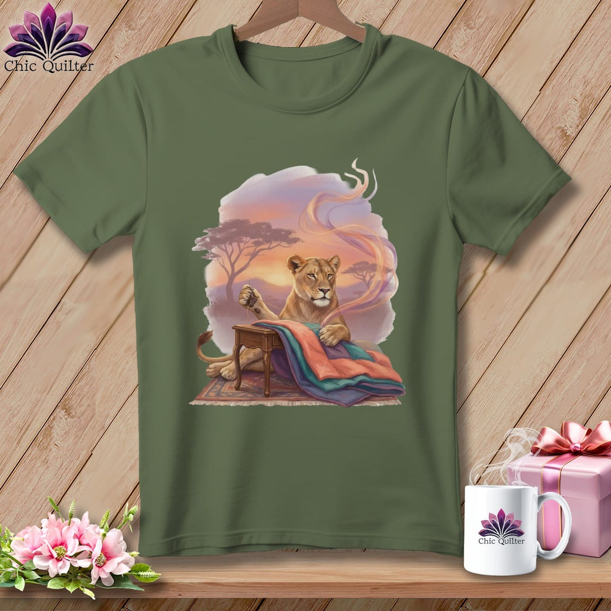 MyDesigns Physical Item S / Hemp Resting While Stitching ~ Premium Tee
