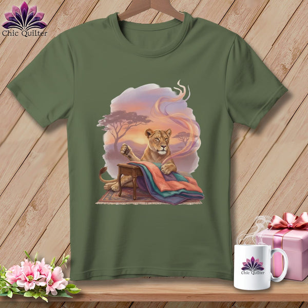 MyDesigns Physical Item S / Hemp Resting While Stitching ~ Premium Tee